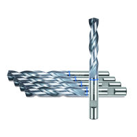 Punta ad alte prestazioni in HMI HOLEX Pro Inox, codolo cilindrico, DIN 6535 HB (formato convenienza), 5 pezzi