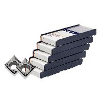 Plaquette CCGT pour semi-finition 50 pièces, HU7310, Réf.: 060204