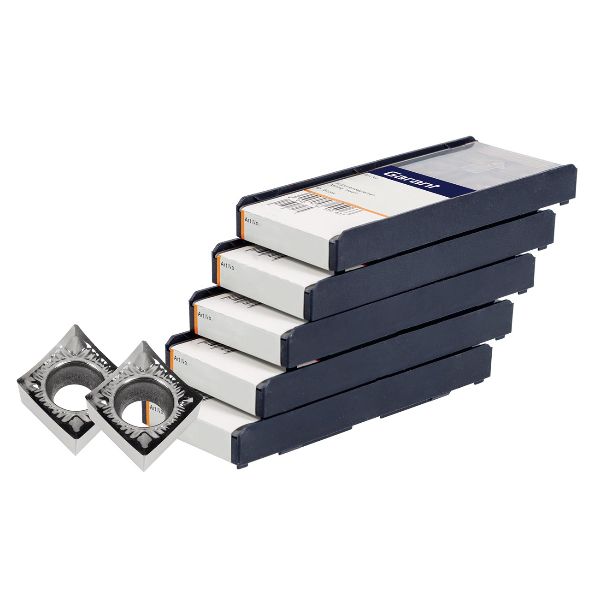 Vyměnitelná břitová destička CCGT na střední obrábění 50 ks, HU7310, Velikost: 120404