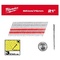 Duplekssøm 21 grader 76 / 92 mm (2,000)