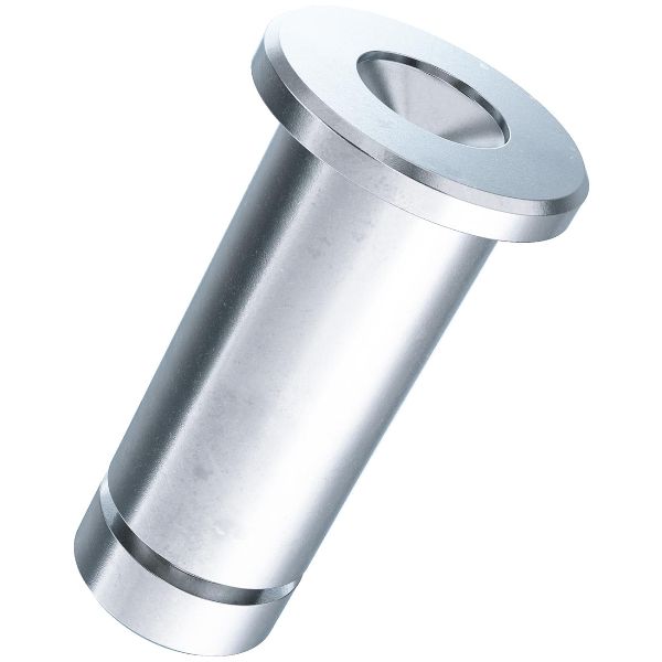 Bolzen für Wellensicherung AStahl verzinkt blau 4x10,5x8,5