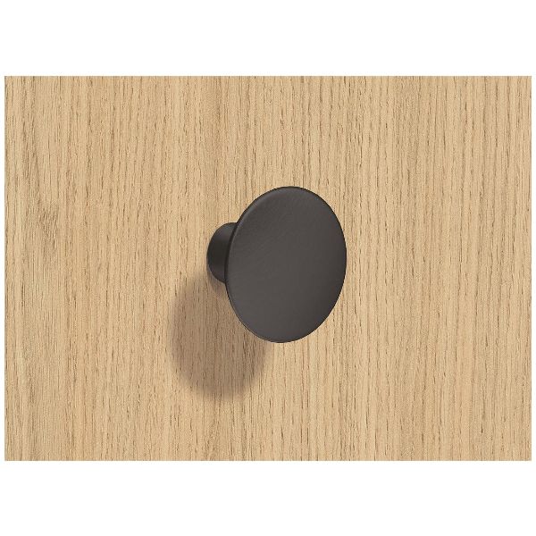 Hettich Bouton Issa ø 40 mm noir mat