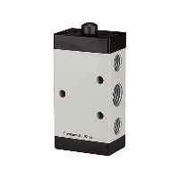 Válvula de 5/2 vías, accionamiento mecánico, «M5», empujador, G 1/4