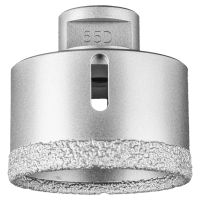 Dry diamond drill bit DCD FL dia. 65 mm M14 PSF for tiles (angle grinder)