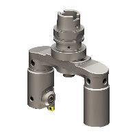 Werkzeughalter zum Überdrehen Ø 32 / MBM 55 inklusive Gegengewicht und Klemmschraube