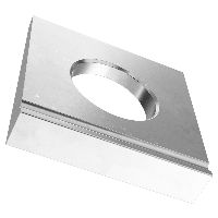 Scheiben vierkant, keilförmig für Doppel-T-Träger DIN 435-rostfrei A2