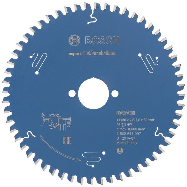 Kreissägeblatt EX AL H 180x30-56