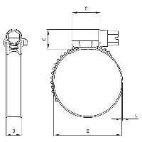 Fascette stringitubo OETIKER pesanti A2