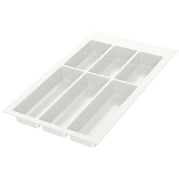 Casier à services LBX CLASSICO blanc grainée, LN 550 mm, LC400 mm, EC 16 mm