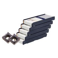 Inserto SCGT per lavorazioni medie 50 pezzi, HB7310, Dimensione: 09T304