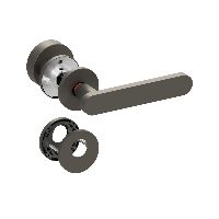 Qolibri smartbloc® 1146 entry Rundrosette Titan satin