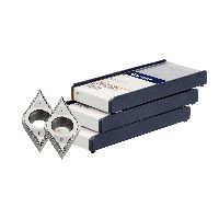 Płytka skrawająca DCGT do obróbki wykańczającej 30 sztuk, HU7315-1, wielk.: 070202