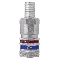 Safety coupling with hose adapter