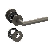 Qolibri Pullbloc® ultra Wechselgarnitur 1106 Rundrosetten Titan satin