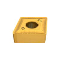 CNMG 120416-NRW IC8150 Doppelseitige, negative, rhombische 80°-Wendeschneidplattein Wiper-Ausführung zum Drehen mit exzellenter Oberflächengüte