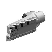 Cut-off block PSC 40 axial right / H 26 with ECO - direct coolant