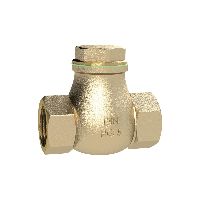 Tilbageslagsventil, DN 65, rød messing, G 2 1/2, PN max. 16 bar