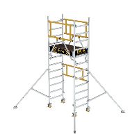 Biztos alumínium csőből készült guruló állványzat