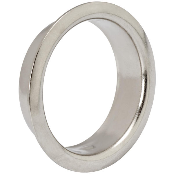 KABA Rosace à clipser nickelé mat