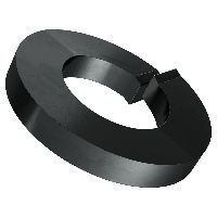 Federringe aufgebogen DIN 127 Form A-Federstahl schwarz