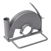 Carro guía con tobera de aspiración para cortar, banda de sujeción, 230 mm