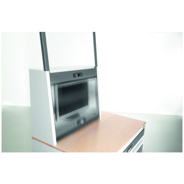 Computer-Arbeitsstation mit Druckerklappe, Typ: GB