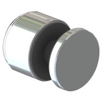 Portapunte in vetro SFS Vario antiruggine A2 ALP