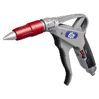 Blæse- og sprøjtepistol, indstillelig Lufttilslutning