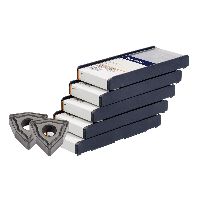 Vyměnitelná břitová destička WNMG na hrubování 50 ks, HB7130-2, Velikost: 080408