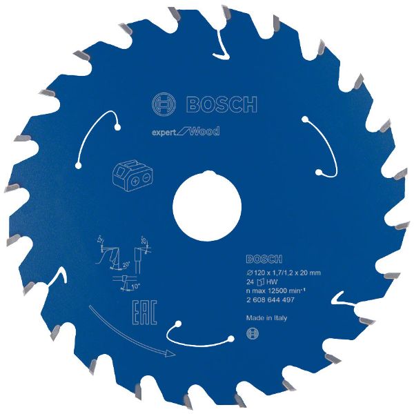 Lame de scie circulaire EX WO H 120x20x24