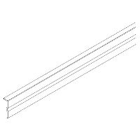 Hawa Clipo 36 Profil porte-verre fixe longeur 2,5m