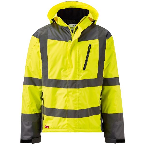 Casaco de inverno refletor, amarelo/cinzento, Tamanho unissexo: L