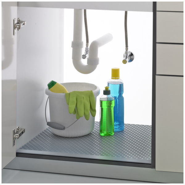 Hettich Tapis de protection contre l'eau 1200x580 mm métallique