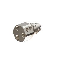 3-Fach Flächenspannfutter HSK A 63 / 3 x Ø 25