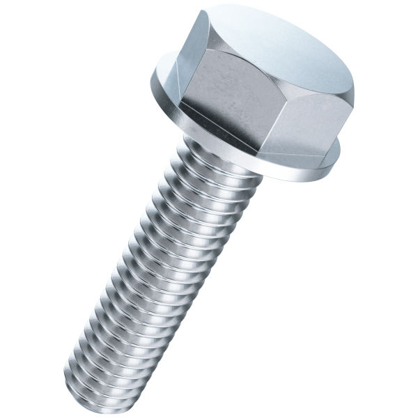 Thread-rolling 6Kt screws with collar DIN 7500D-St znb