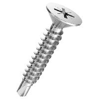 Vis autoperceuses à tête fraisée CF Z DIN 7504P-inoxydable A2