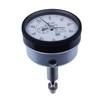 Messuhr, Abschlussdeckel mit Öse, ISO Ausführung Messbolzen auf der Rückseite, 5 mm, 0,01 mm