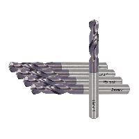 Punta elicoidale in HMI extracorta (formato convenienza), 5 pezzi