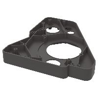 Hettich Distanzstück für Kleiderlift Conero schwarz