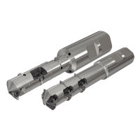 MTET D25-3-21-3-W25-11U Indexable Threading Endmills with Cylindrical Shanks for Single Point Inserts