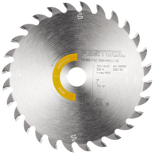 Lama WOOD UNIVERSAL HW 160x1,8x20 W28