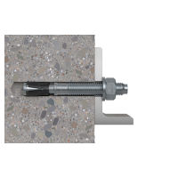 Ancoraggio a bullone Fischer, acciaio zincato FAZ II Plus