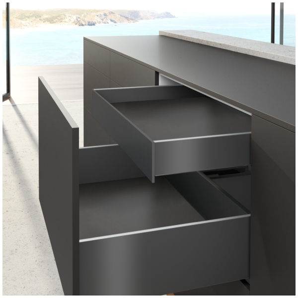 Hettich Façade intérieure AvanTech YOU H101 16 mm 300 mm anthracite