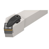 DSSNR 2525M-12 45° Lead Angle R-Clamp Tools Carrying Negative Square Inserts for Longitudinal and Facing Applications