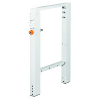 Onderstel met stroom en perslucht hoogte 900 mm