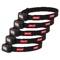 Voordeelsverpakking led-hoofdlamp met batterij