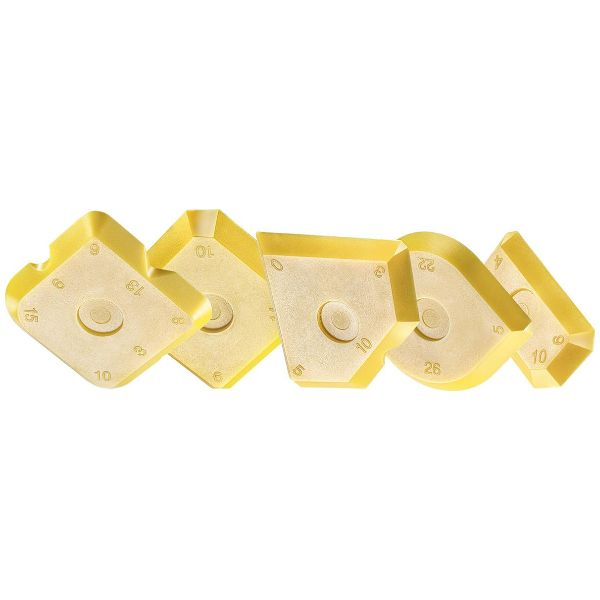 Coltogum spatole per lisciare professionali, set di 5 pezzi