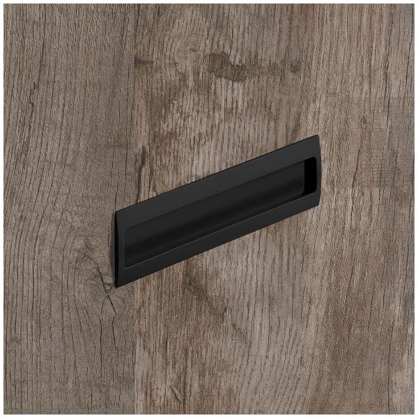 Hettich Poignée d'insertion Misnia noir mat 160 mm