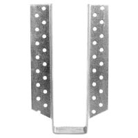 Supporto per trave in acciaio inox tipo BSD monopezzo, acciaio zincato a caldo