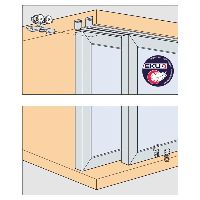 Hawa Clipo 26 GR Inslide (IS) Schiebetürgarnitur 2-fl.